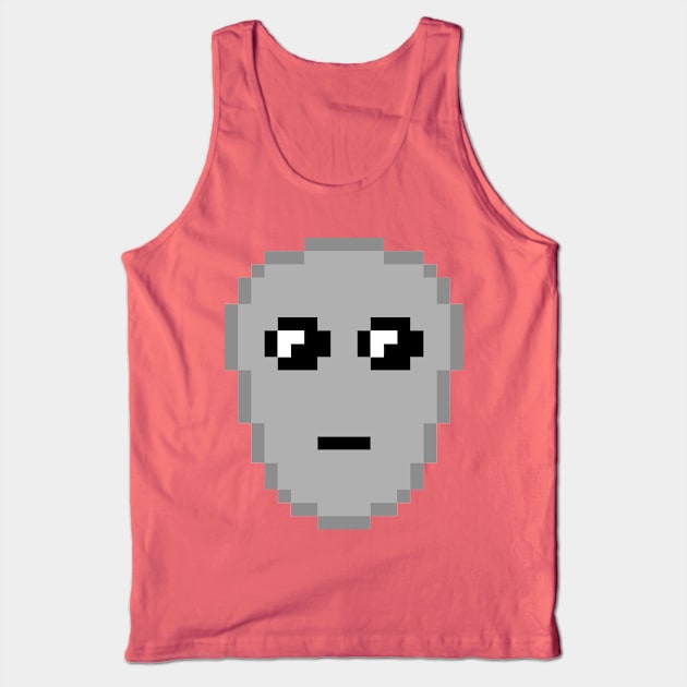 See Dem Aliens (Grey) Tank Top by ColbitStudios